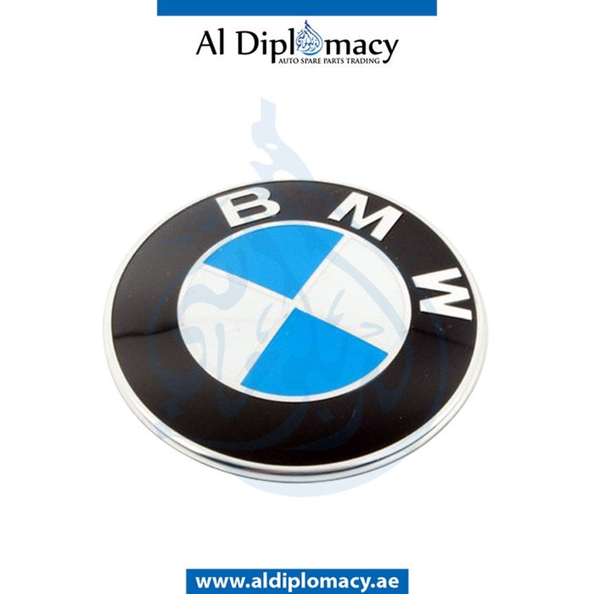 GENUINE BMW 1 SERIES E81 COMPANY SIGN, TRUNK LID - 51767288752