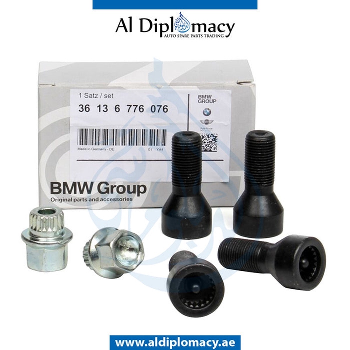 GENUINE BMW 1 SERIES F20 WHEEL LOCK, SET - 36136776076