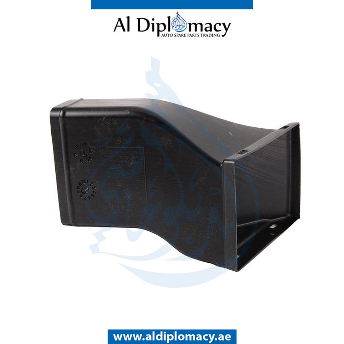 GENUINE BMW 5 SERIES E60 AIR DUCT, BRAKE, LEFT - 51117033703
