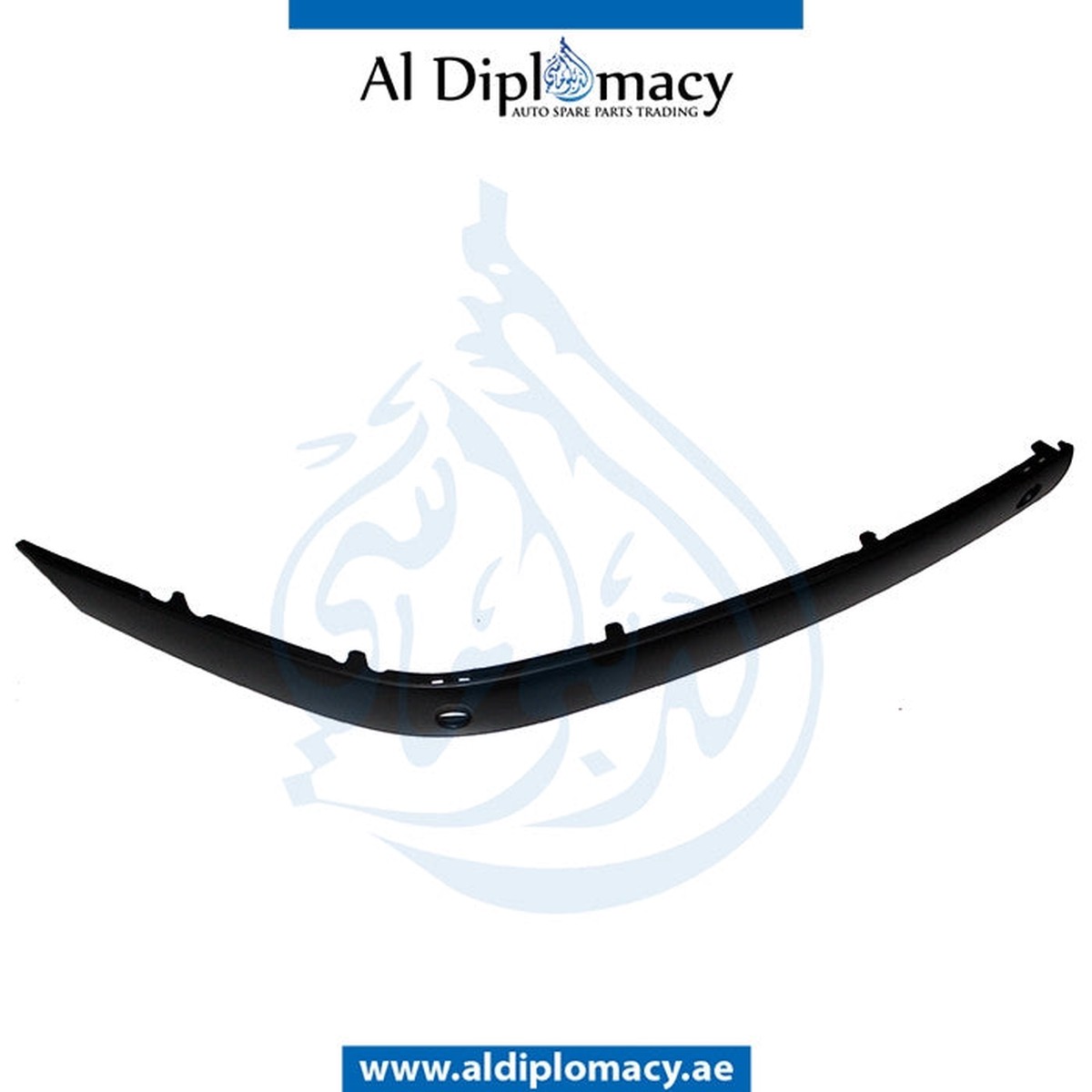 GENUINE BMW 7 SERIES E65 FRONT BUMPER STRIP, RIGHT - 51117043458