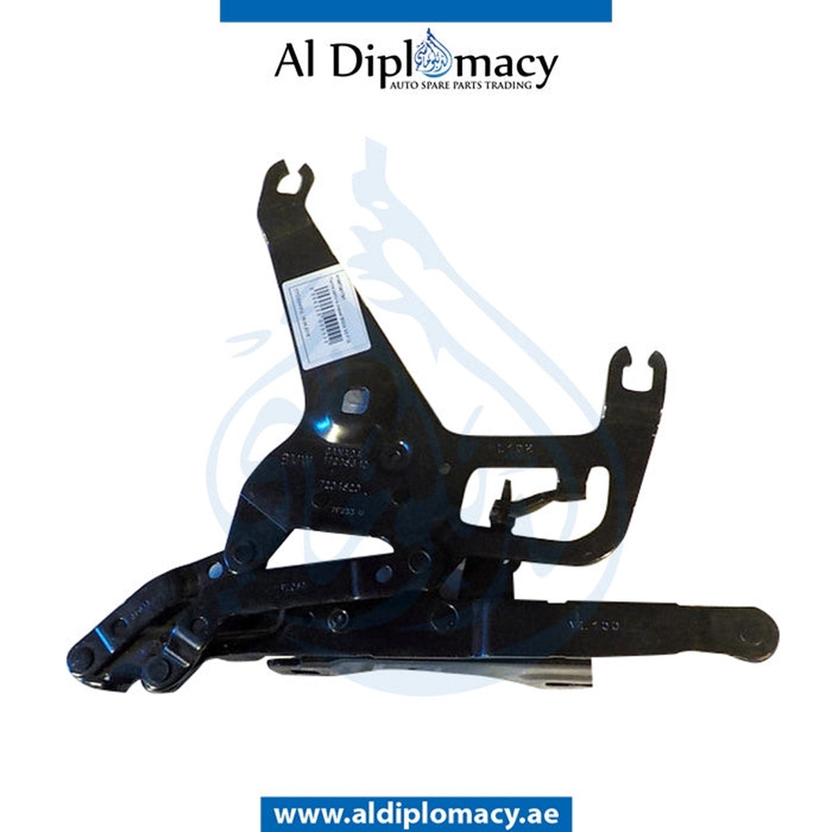 GENUINE BMW HOOD HINGE, LEFT - 41007381781
