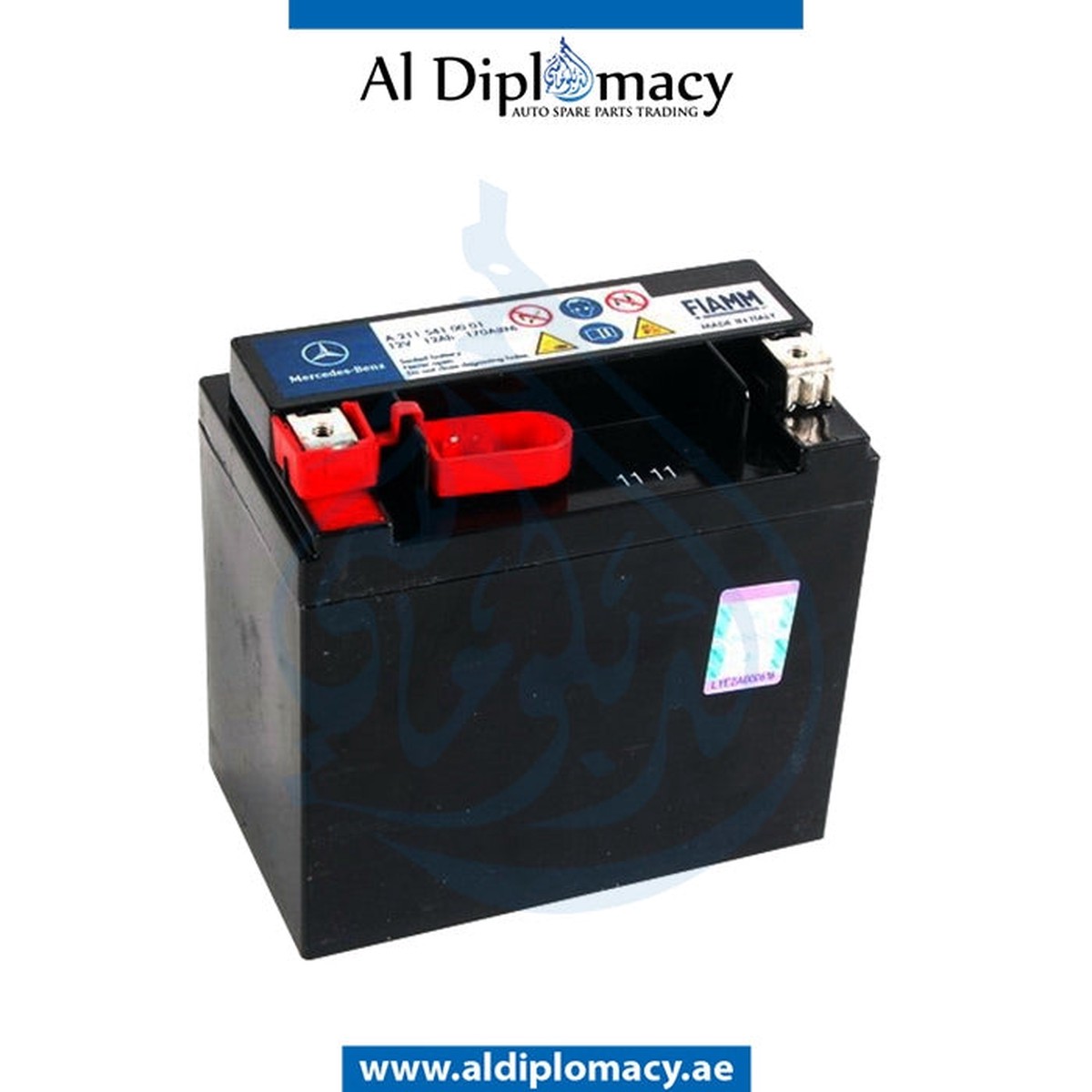 ORIGINAL MERCEDES-BENZ GLA CLASS X156 AUXILIARY BATTERY 12 V 12 AH - A2115410001