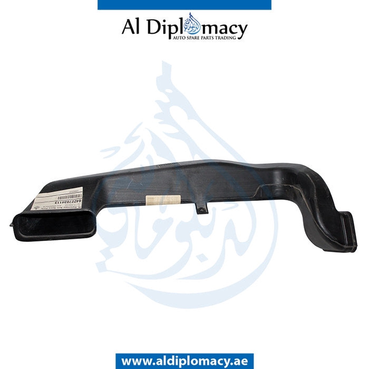 GENUINE BMW 5 SERIES E60 A/C AIR CHANNEL, LEFT - 64227034113