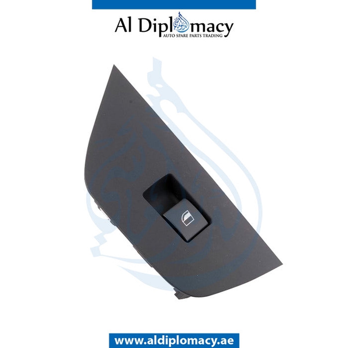GENUINE BMW FRONT DOOR WINDOW SWITCH, RIGHT - 61316955052