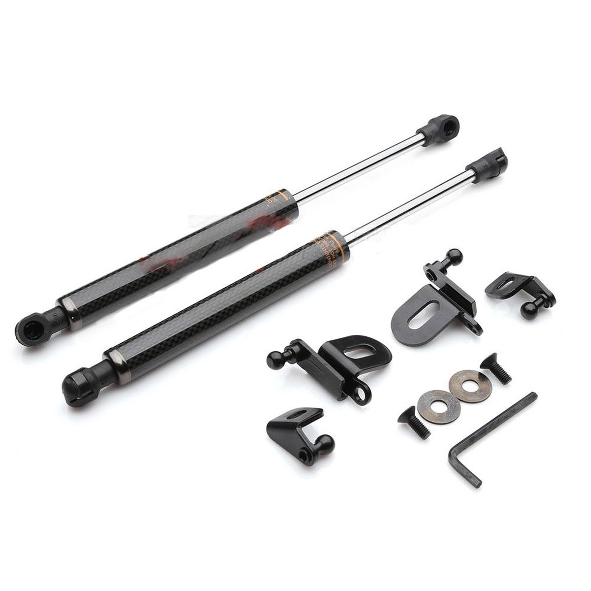 P2M Carbon Engine Hood Damper | 2003-2008 Nissan Z33 350Z (P2-CHDN350Z-TP)