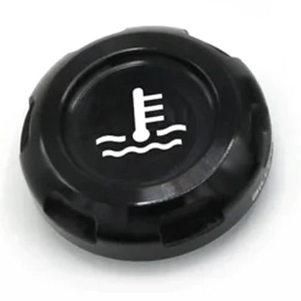 Billetworkz Zero-Series Coolant Overflow Cap with Fluid Engravings | 2002-2025 Subaru WRX, and 2004-2021 Subaru WRX STI (BW-EBCZ-SUB-COO)