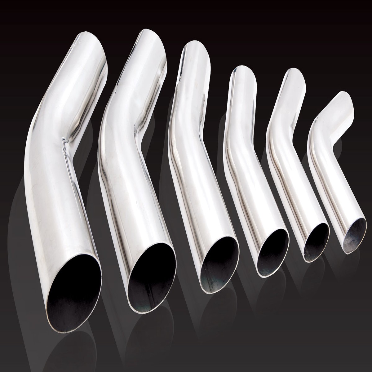 Xforce Mandrel Bend 304SS Polished 3" 1.5D 6" Leg (MS300)