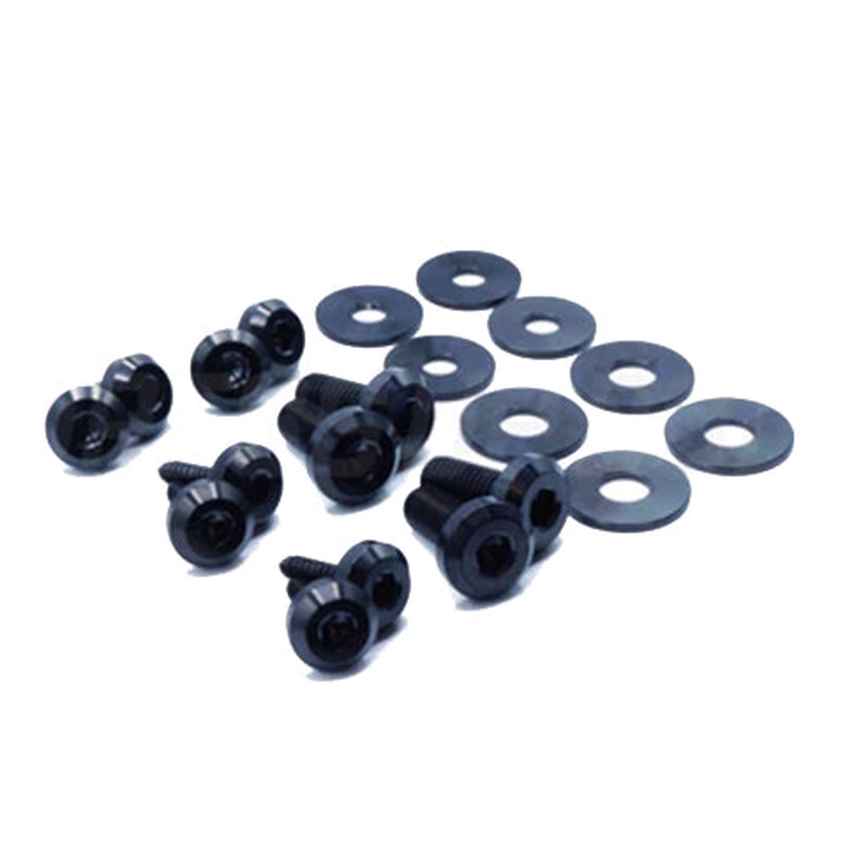 Dress Up Bolts Stage 1 Titanium Hardware Trunk Kit | 2000-2006 BMW M3 (BMW-027-Ti)