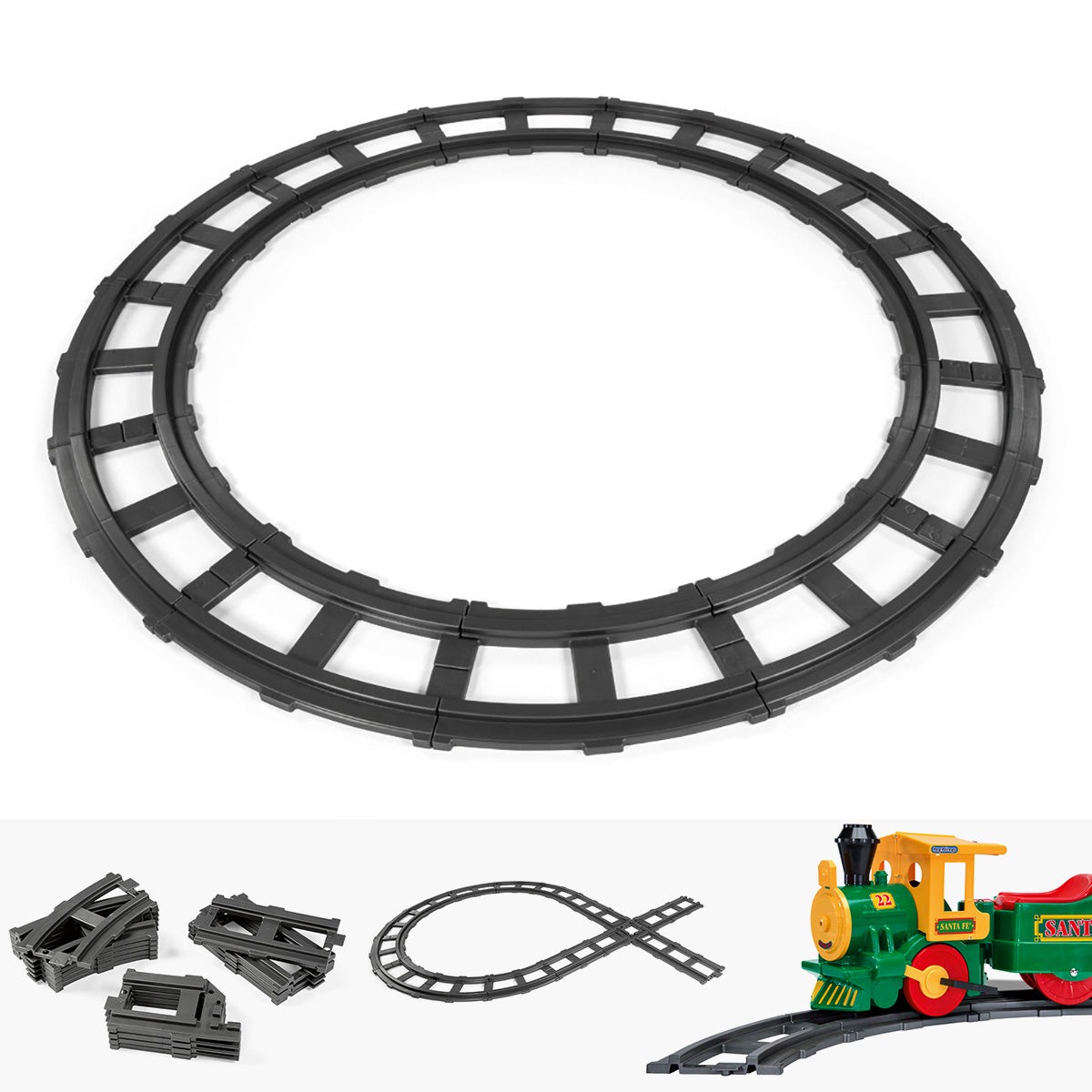 Santa FE Train Figure 8 Track Set
