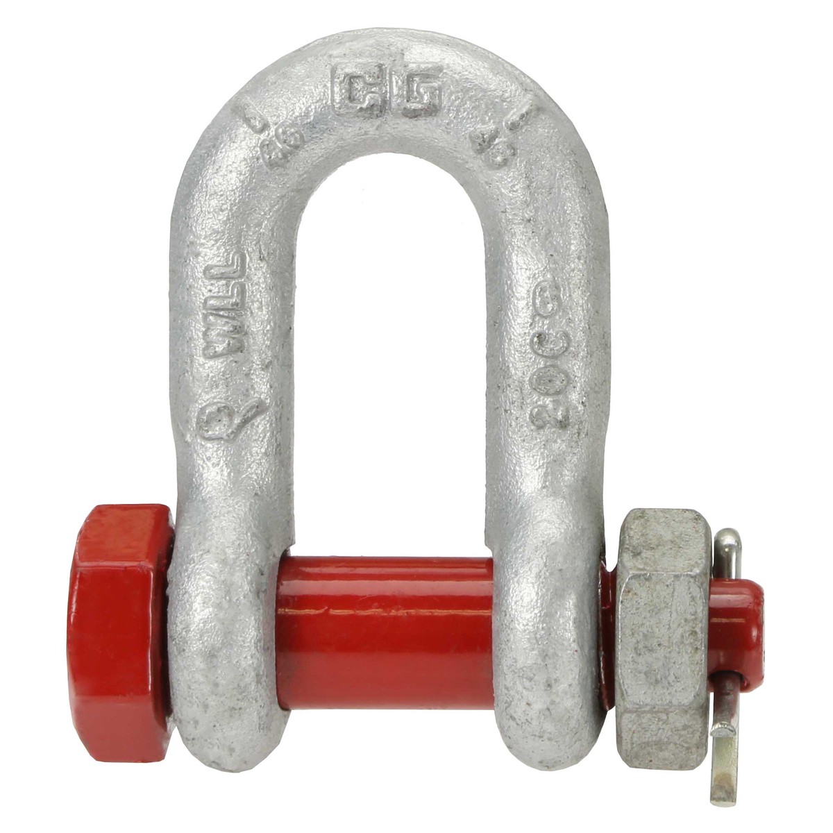 1-1/8" Crosby Bolt Type Chain Shackle | G-2150 - 9.5 Ton