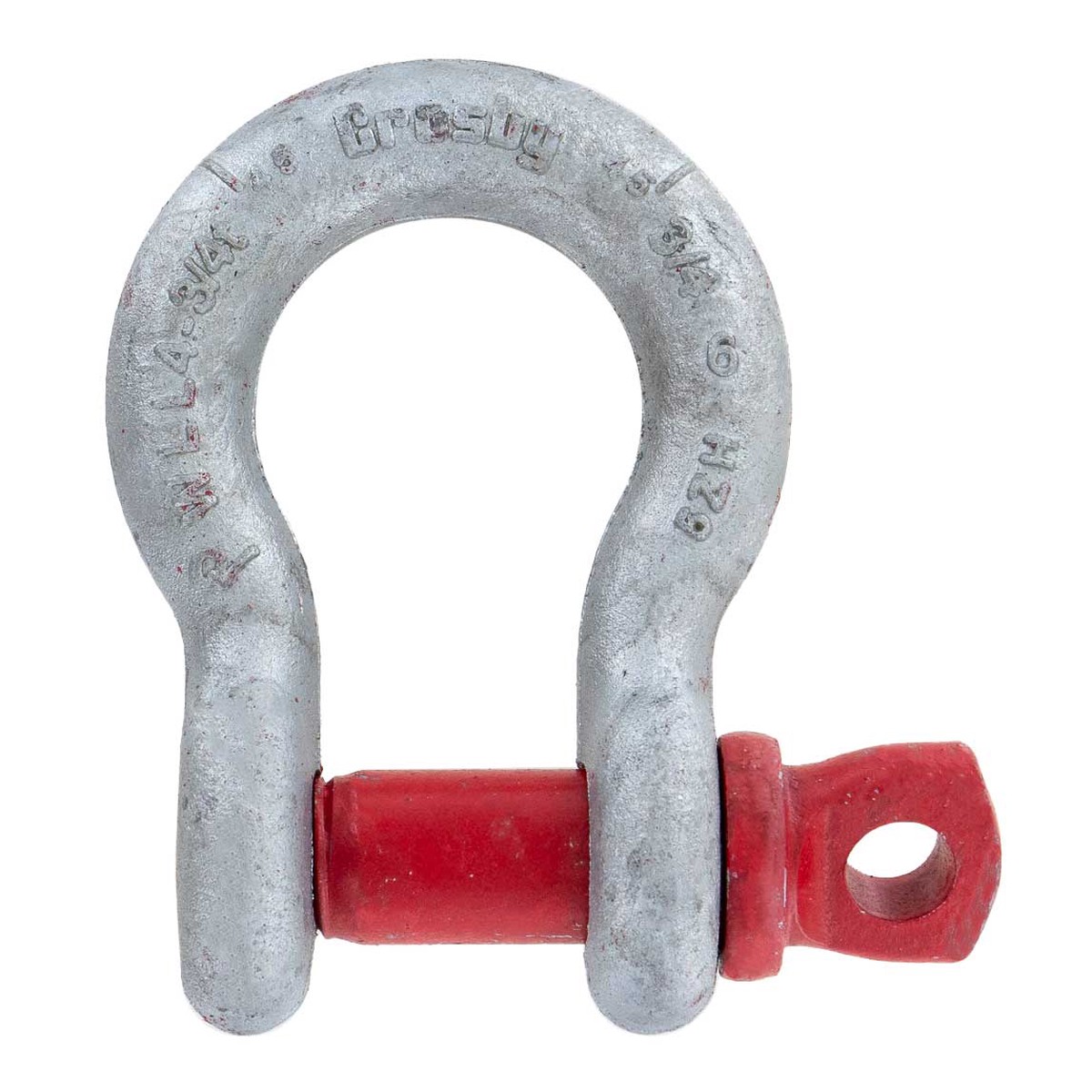 1-1/4" Crosby Screw Pin Anchor Shackle | G-209 - 12 Ton