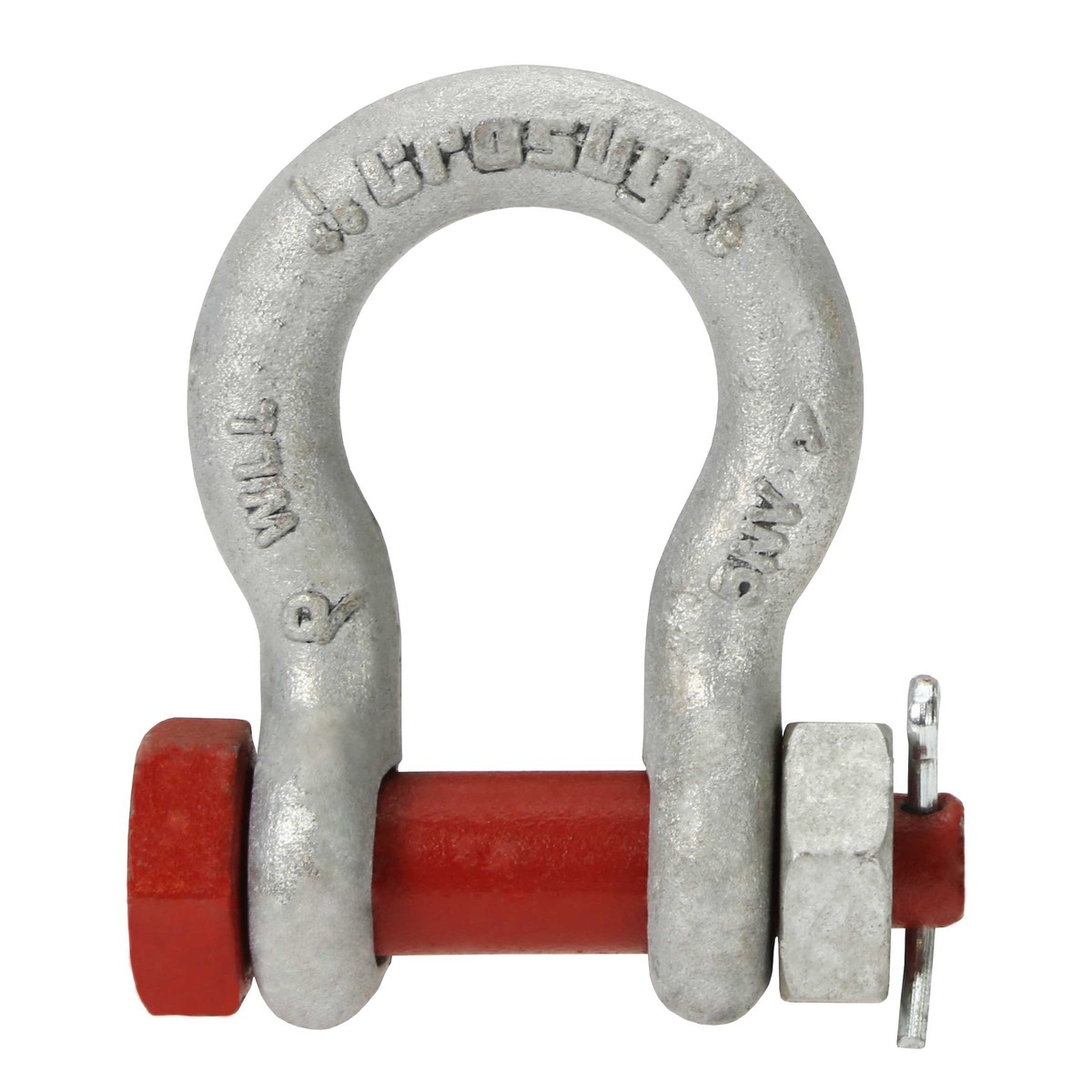 1-1/8" Crosby Alloy Bolt Type Anchor Shackle | G-2140 - 15 Ton