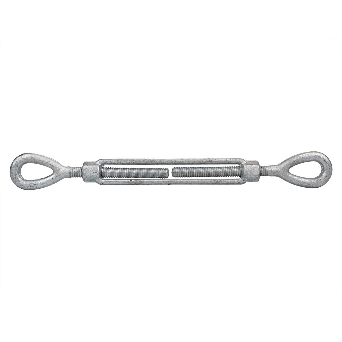 1-1/2" x 24" Eye & Eye Galvanized Turnbuckle