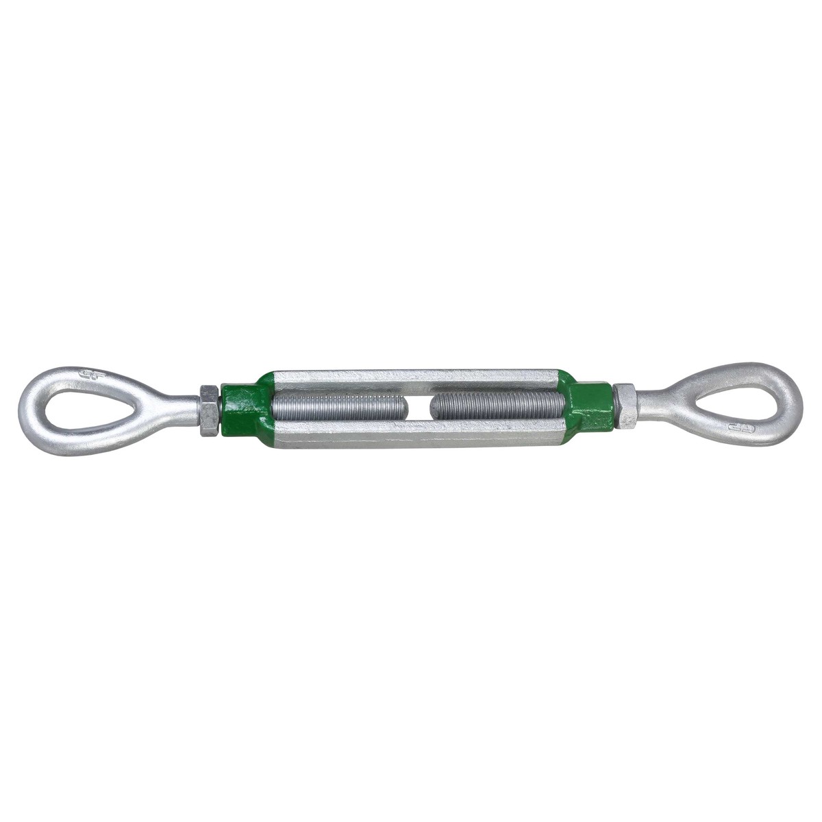1-1/4" x 12" Van Beest Eye & Eye Galvanized Turnbuckle - G-6311