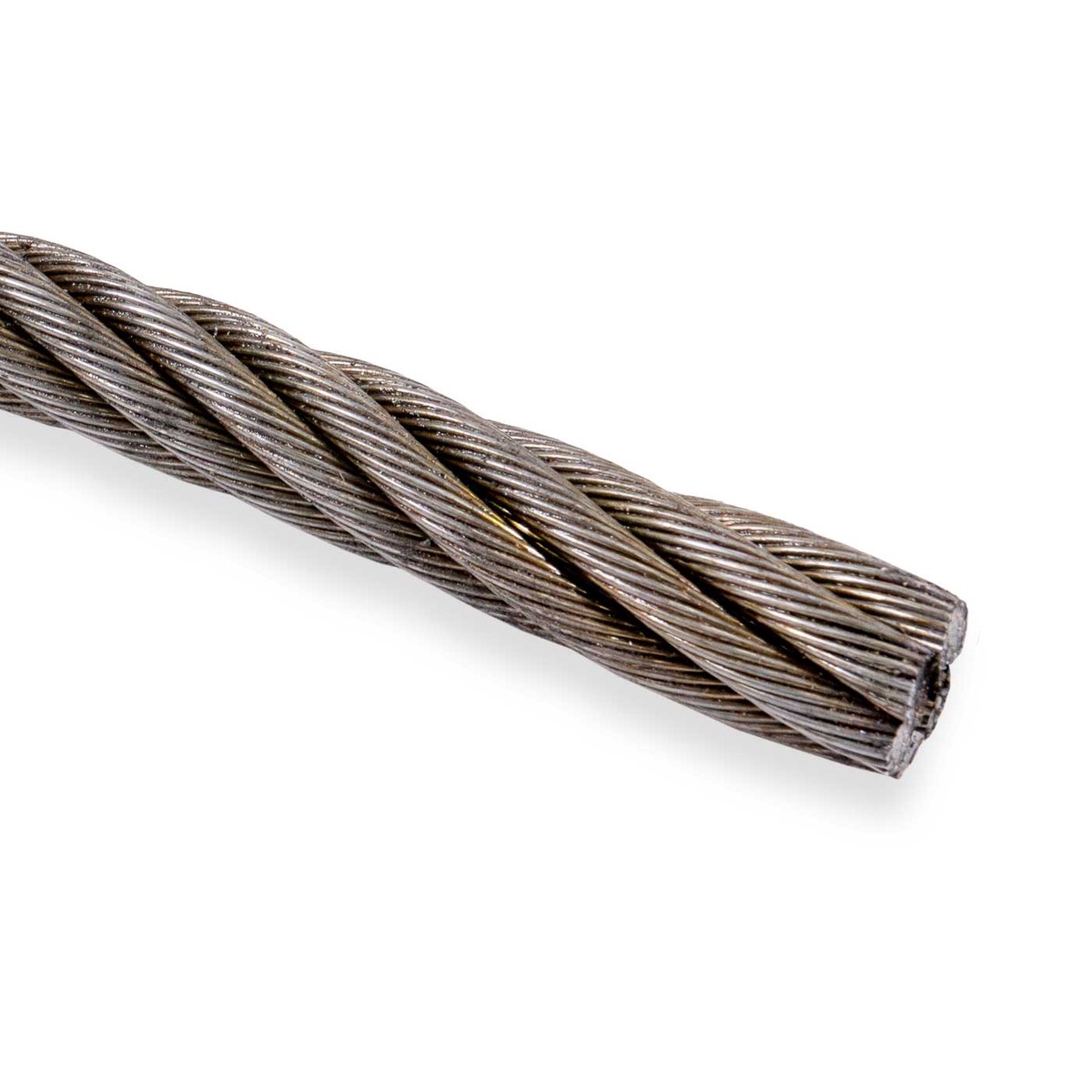 1-3/4" 6x37 Bright Wire Rope - EIPS IWRC | Linear Foot