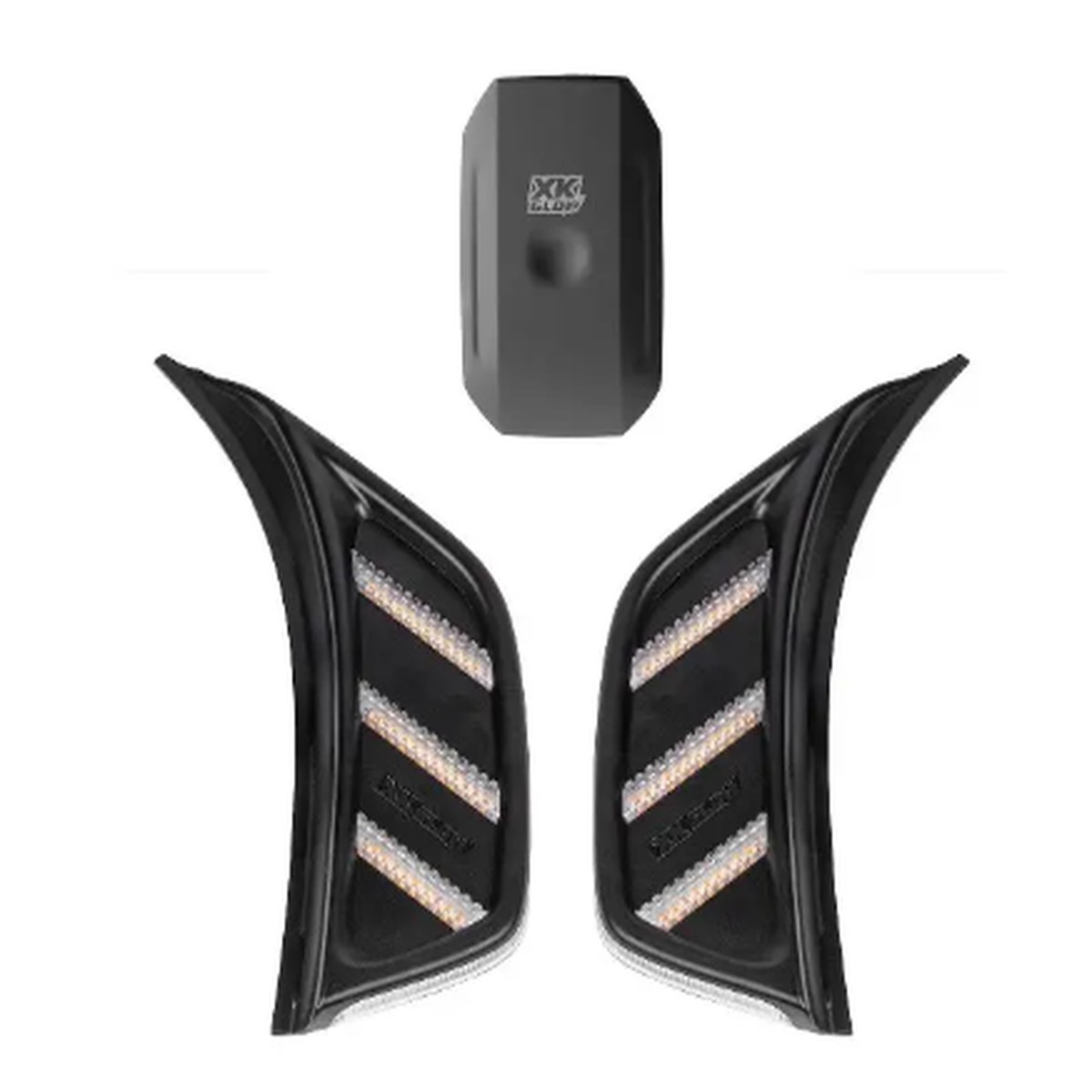 XK Glow RGB/Amber Fender Air Vent LED Light Pair (Wrangler JL & Gladiator JT 2018+)