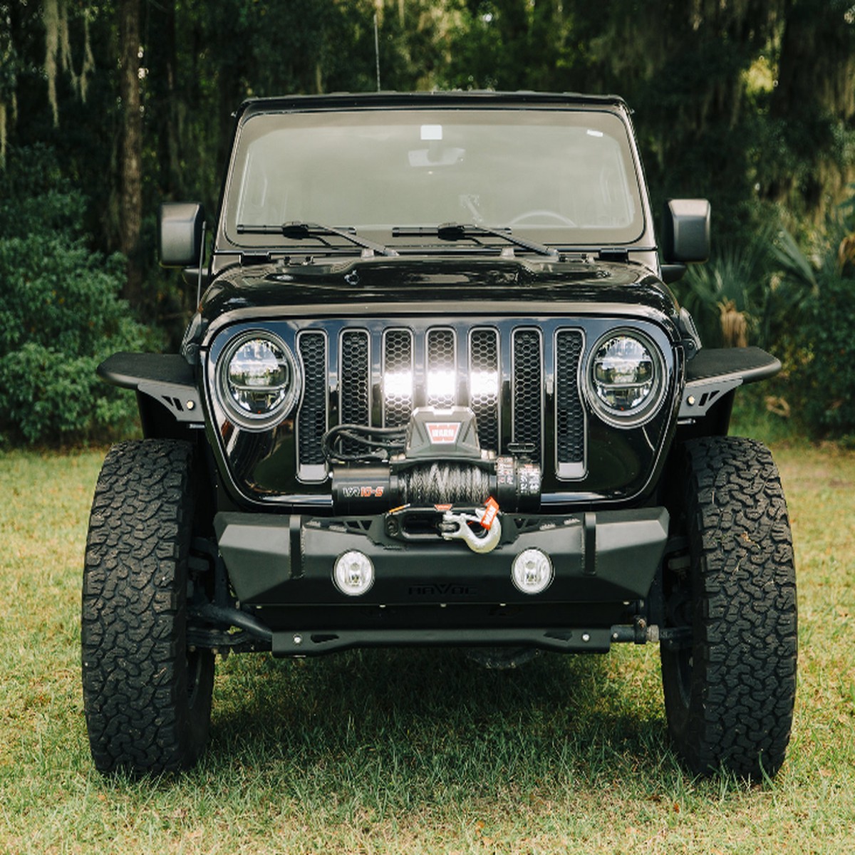 Rugged Ridge Grille LED Mount Bracket (Wrangler JL & Gladiator JT 2018+)