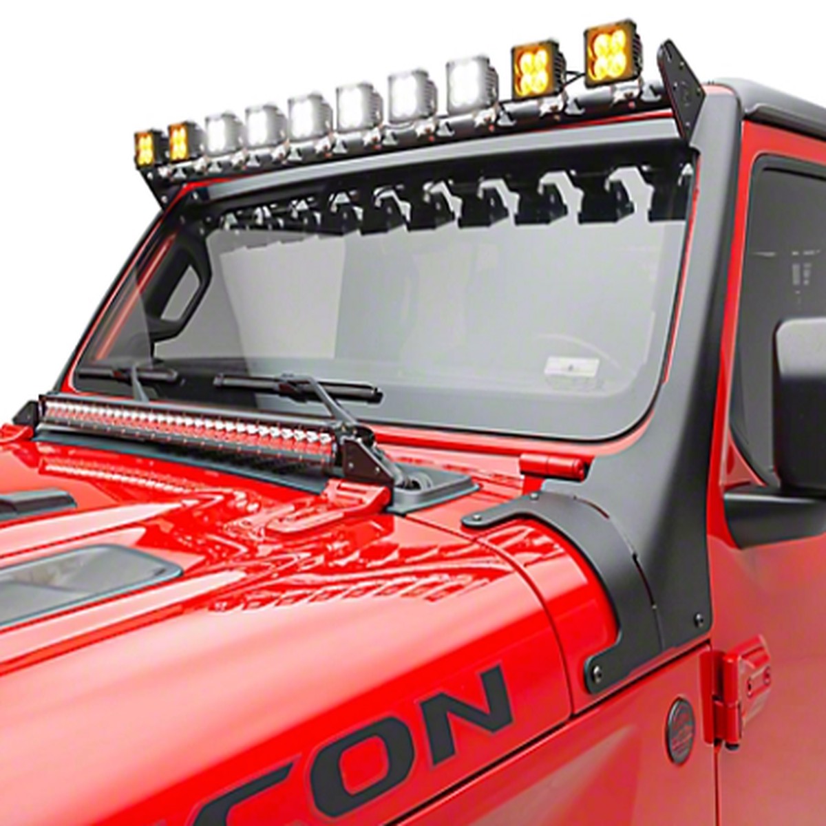 ZROADZ Multi-LED Roof Cross Bar with 10 LED Light Pods & Brackets (Wrangler JL & Gladiator JT 2018+)