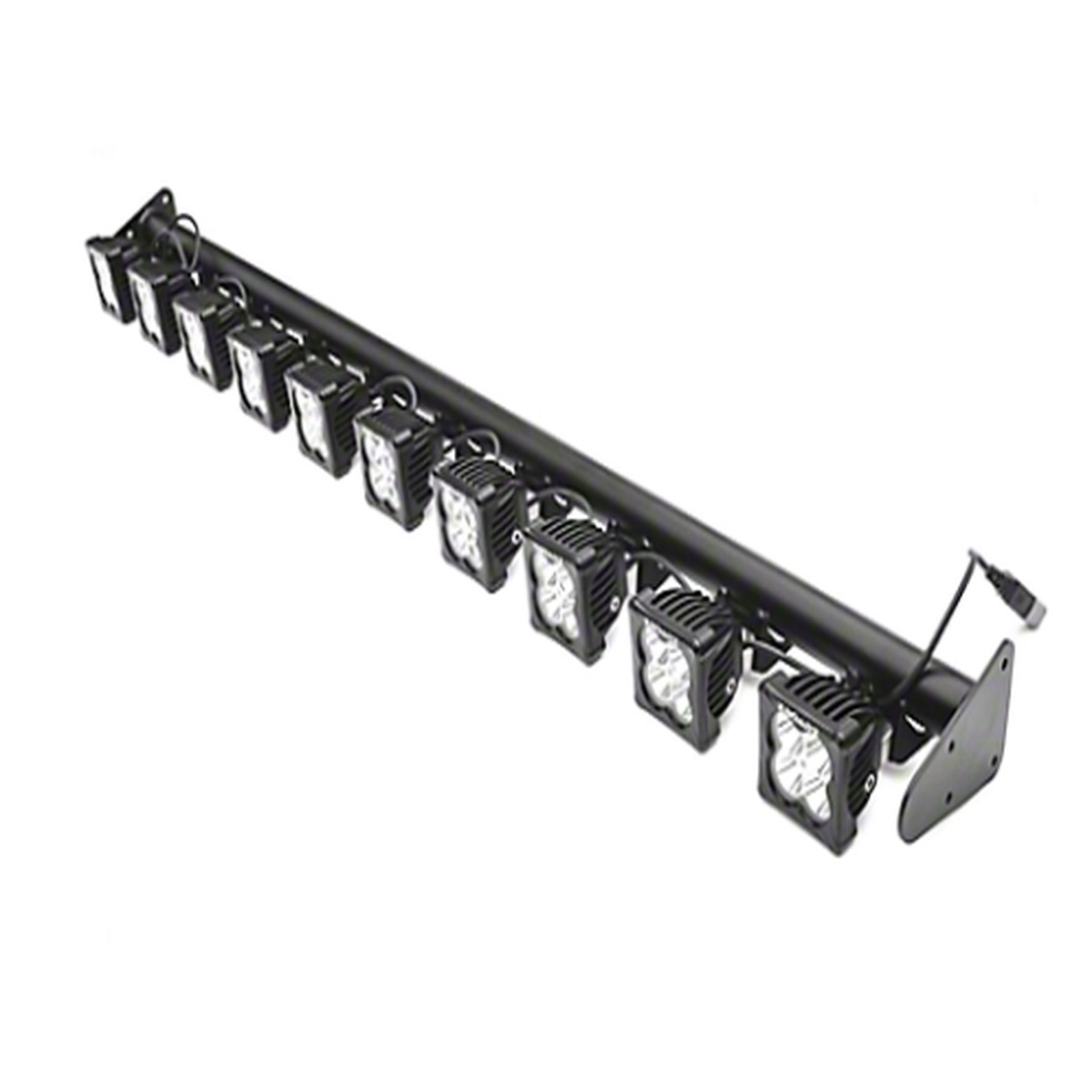 ZROADZ Multi-LED Roof Cross Bar with 10 LED Light Pods (Wrangler JL & Gladiator JT 2018+)