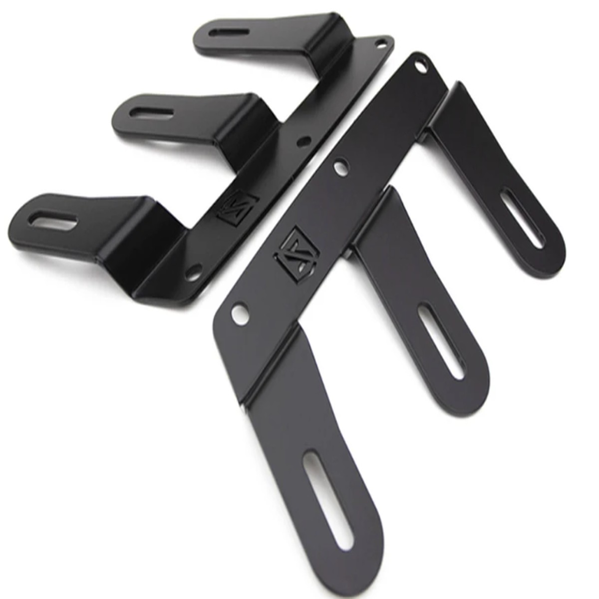 ZROADZ Front Bumper Fog LED Brackets | OEM Modular Bumper (Bronco 2021+)