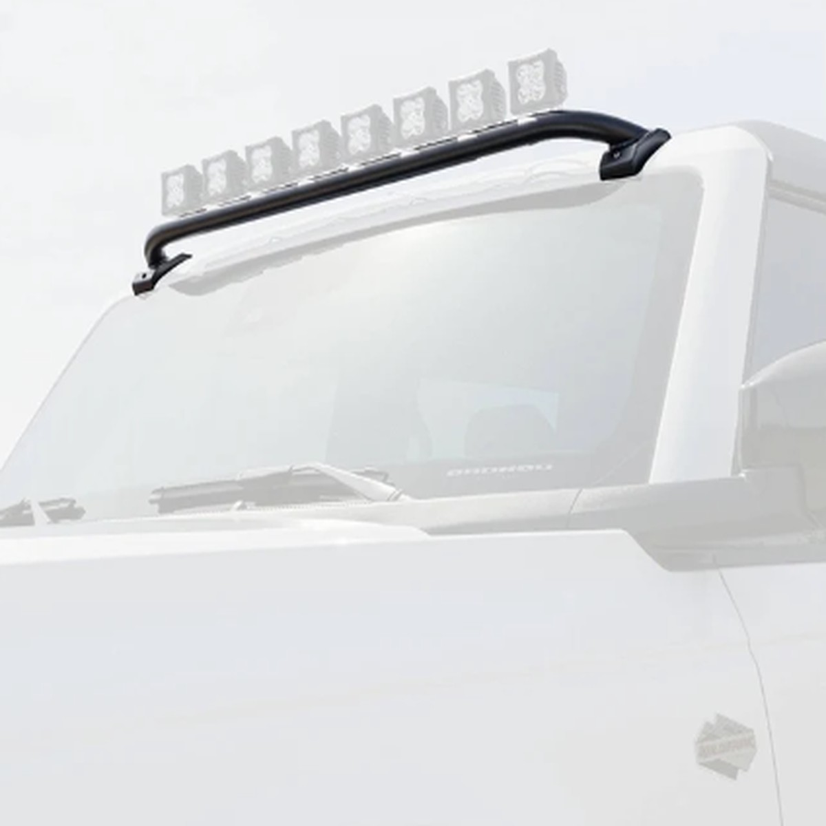 ZROADZ Front Roof Tubular Mounting Bar Bracket (Bronco 2021+)