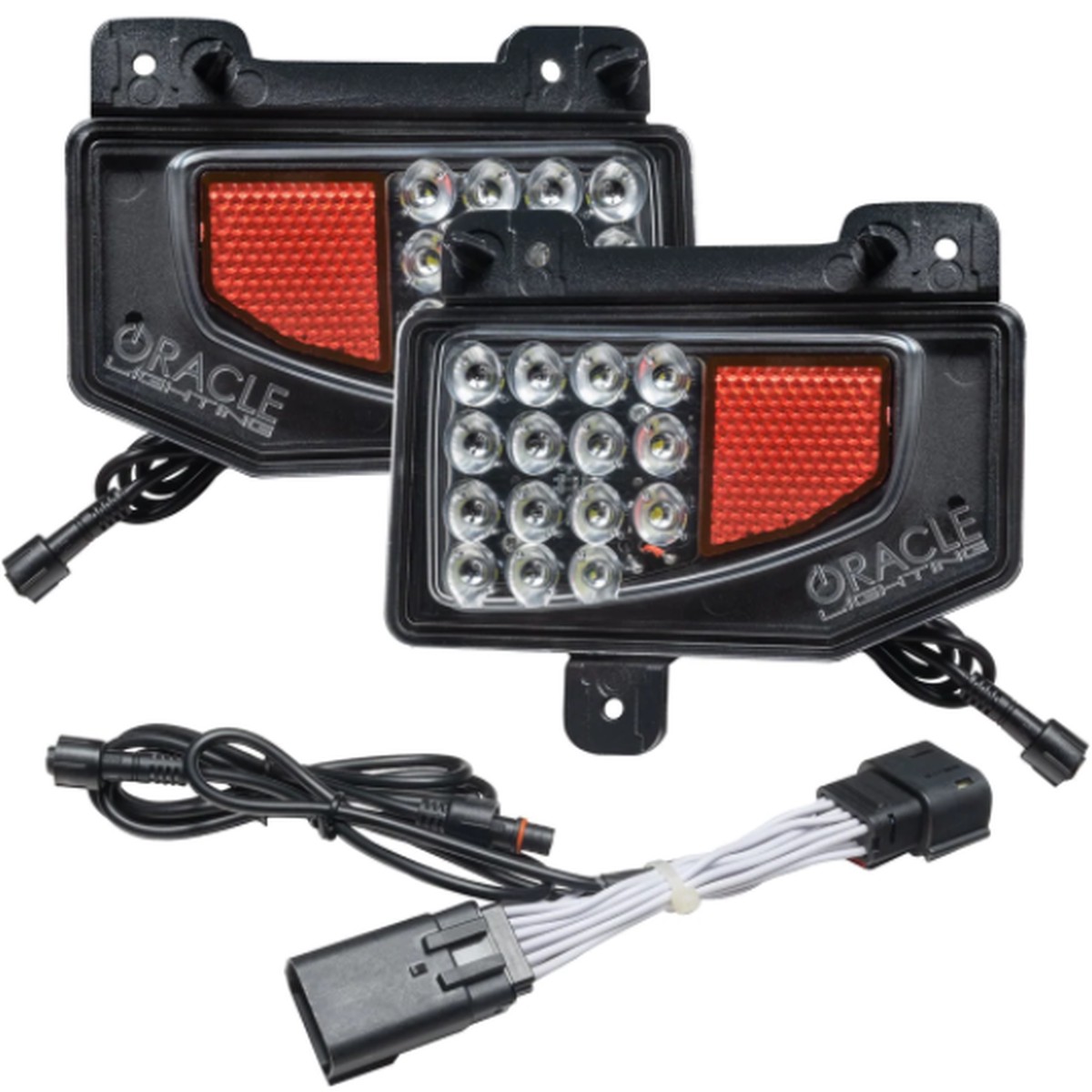 Oracle Lighting Rear Bumper LED Reverse Lights with Harness (Gladiator JT 2020+)