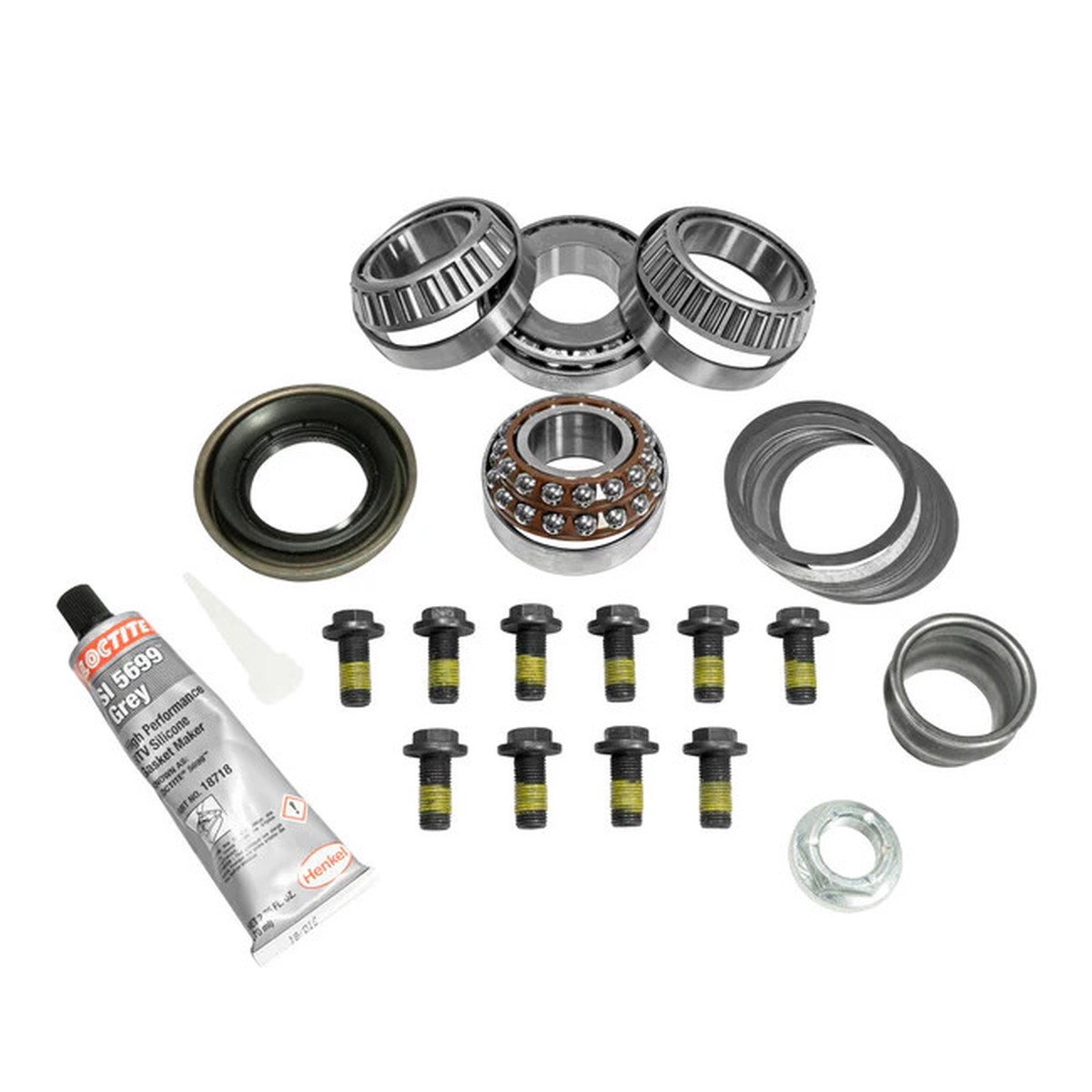 Yukon Gear & Axle Rear Master Ring & Pinion Overhaul Kit | D44/220mm Rear Axle (Wrangler JL & Gladiator JT 2018+)
