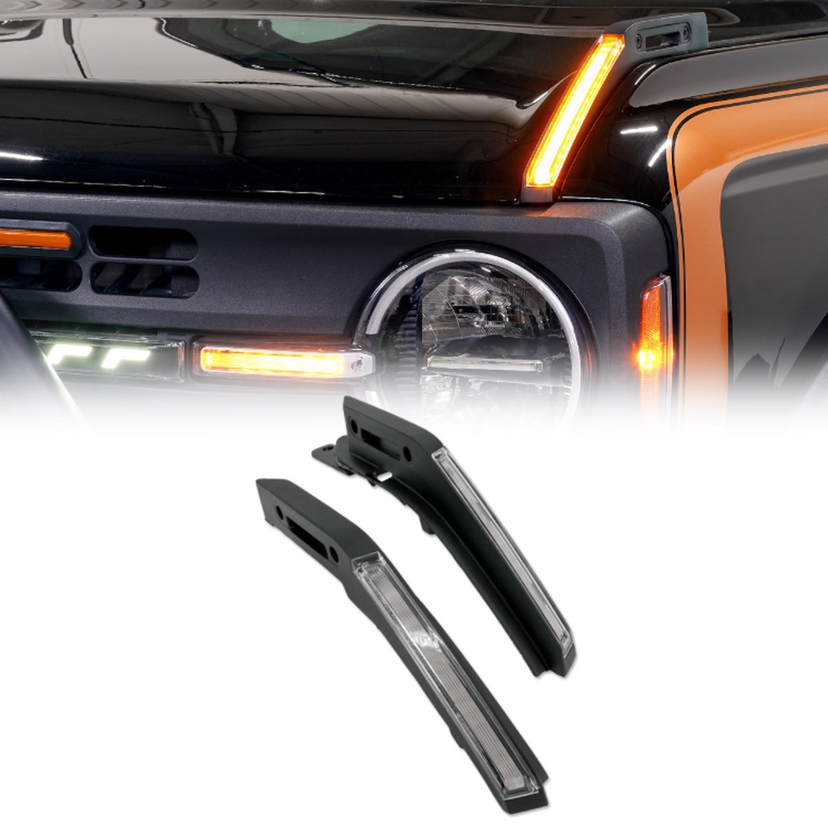 IAG Off-Road I-Line Trail Marker with LED Lights (Bronco 2021+)