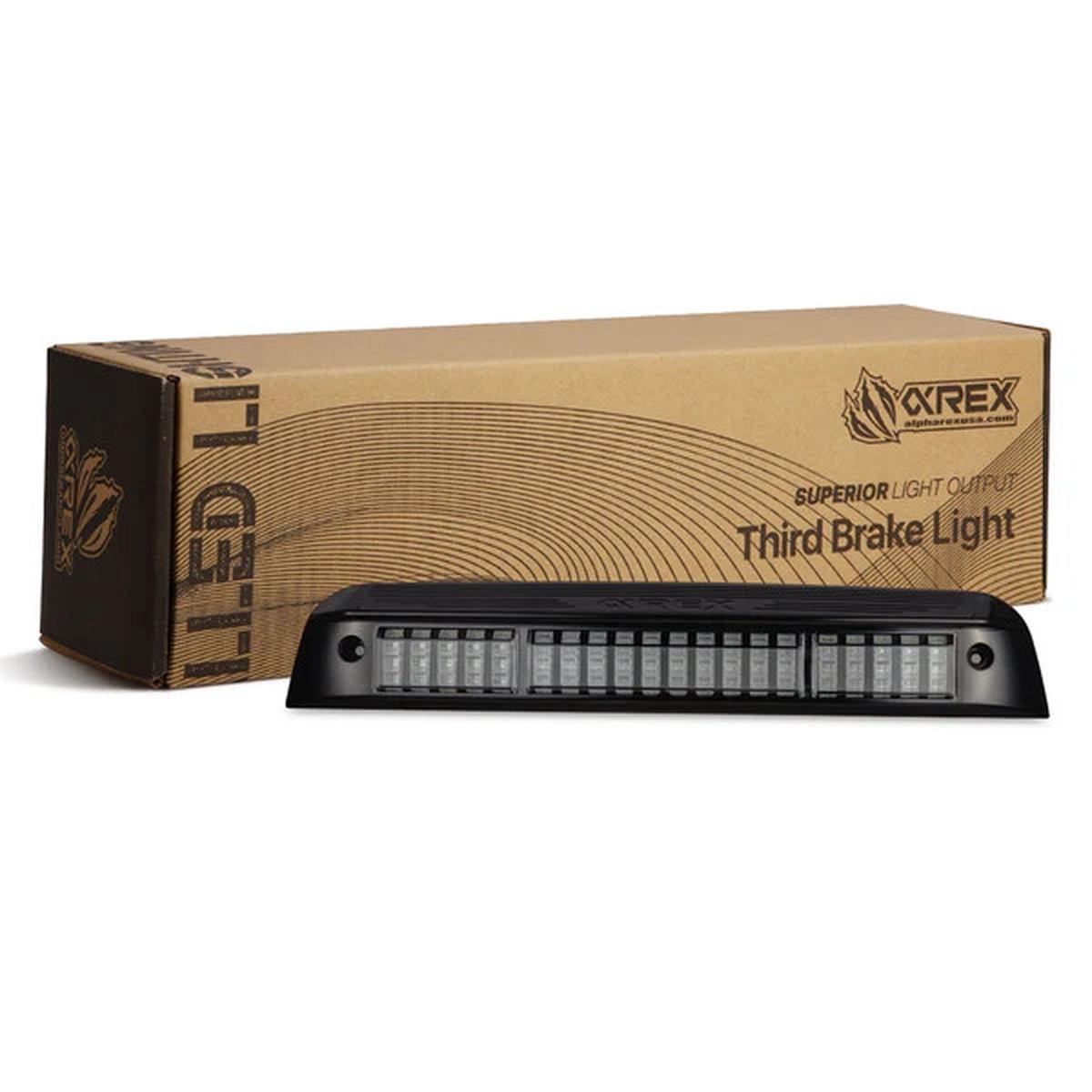 AlphaRex NOVA-Series Prismatic LED Third Brake Light | 1500 | Black (Ram 2019+)