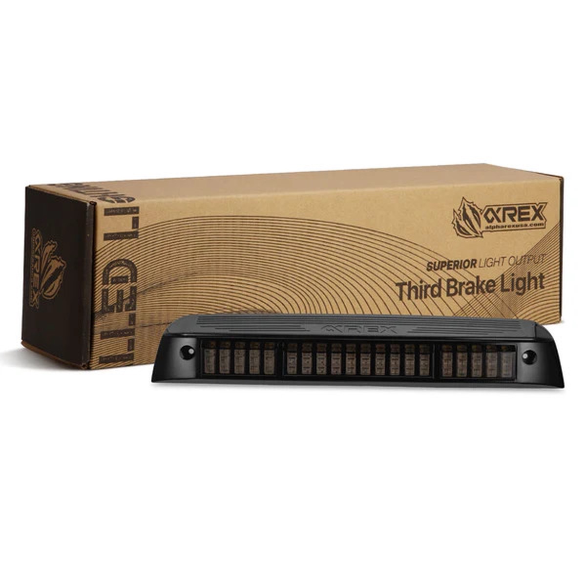 AlphaRex NOVA-Series Prismatic LED Third Brake Light | 1500 | Alpha Black (Ram 2019+)